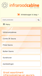 Mobile Screenshot of infraroodcabine.nl